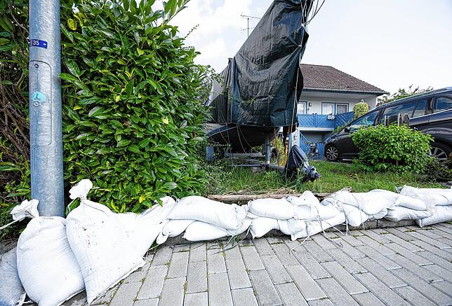 Bild 8: So ist die Lage nach dem Unwetter in Moos am Tag danach