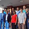 Der neu gewählte Gemeinderat von Daisendorf ist in seinem Amt verpflichtet worden: (vorn, von links) Dennis Grönig, Hasan Ögütcü, Monika ...