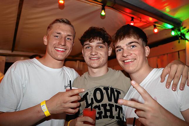 Bild 8: So war die Stimmung beim Aach-Linzer Weinfest
