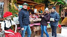 Bild : Besucheransturm auf dem Weihnachtsmarkt in der Ravennaschlucht