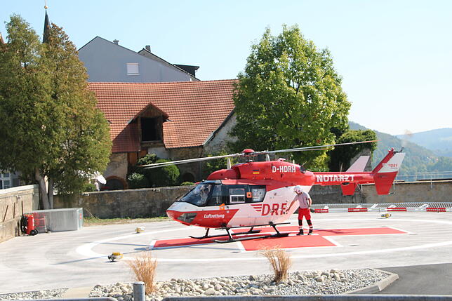 Im Sommer 2018 war der Landeplatz des Klinikums Hochrhein in Waldshut modernisiert und erweitert worden. Jetzt soll er erneut vergrößert ...
