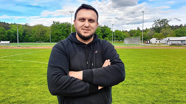 Shkelzen Kelmendi nach dem Erfolg gegen Kluftern am Sonntagabend.