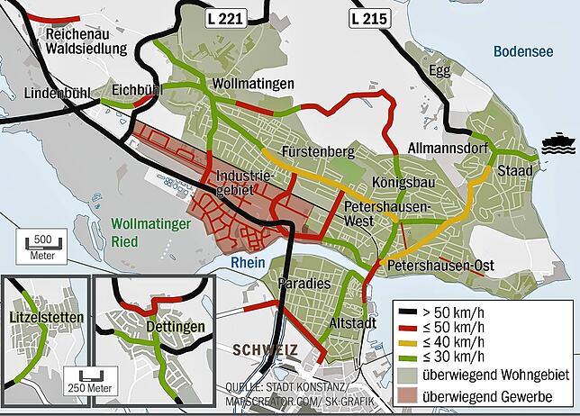Bild 1: Tempolimit in Konstanz: Neue Temp-30-Schilder erhöhen Sicherheit und Ruhe im Stadtverkehr