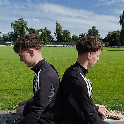 Zwillings-Duell mit Marvin und Louis Laub
