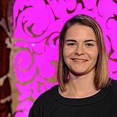 Die Schweizer Comedian Hazel Brugger.