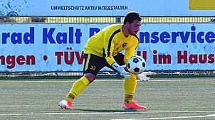 Hält den Punkt fest: Simon Hepp – hier ein Archivfoto – zeigte in der Nachspielzeit sein Können und sicherte dem FC Schlüchttal das 3:3 ...