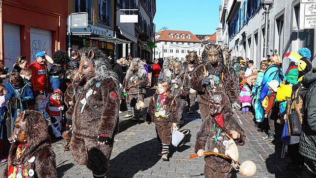 Bild 30: Kinderumzug 2023: Der Rosenmontag gehört den kleinen Mäschgerle