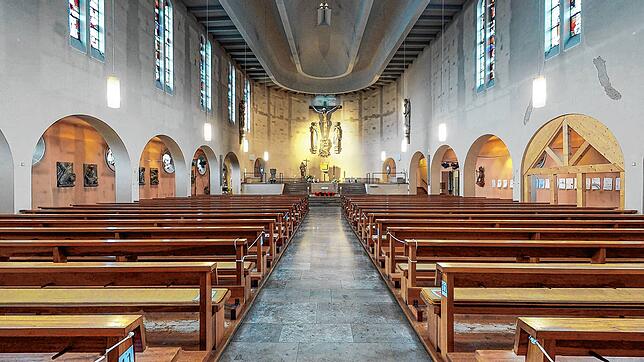 Ein Einzelbild aus der 3D-Tour der alten St. Oswald-Kirche. Die Nutzer können sich online fast komplett frei durch das detailgetreue 3D ...