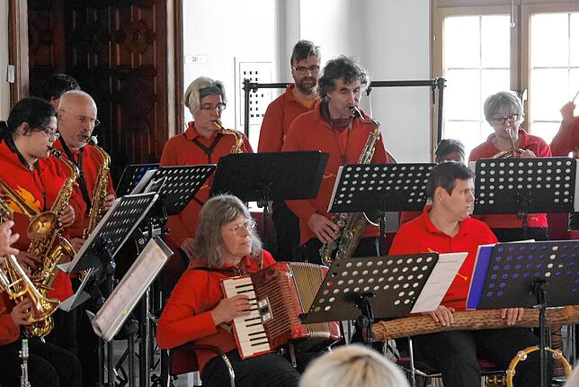 Ihre Töne sind ein Genuss: Die Lautenbacher Blaskapelle wird natürlich auch mit dabei sein beim Herbstival.