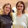 Ekaterina Schaz vom Diakonischen Werk im Evangelischen Kirchenbezirk Konstanz und Miglena Abrasheva vom Caritasverband Singen-Hegau (von ...