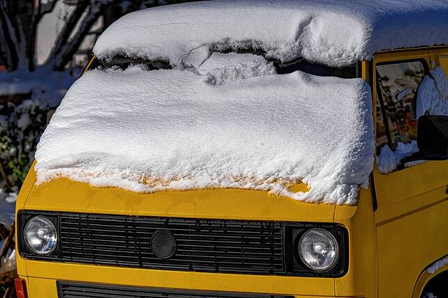Bild 9: Wintereinbruch im Schwarzwald verschönert durch Schnee und Sonne