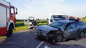 Bei dem Unfall im Landkreis Sigmaringen kam eine Frau ums Leben.