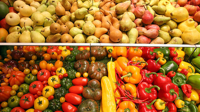 Gemüsemarkt statt Fleischtheke heißt es bei der veganen Ernährung.