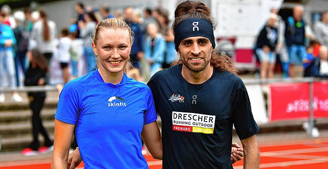 Bild 1: Emmely Kaiser und Omar Tareq gewinnen den 33. Wehratallauf – und wir haben Bilder!