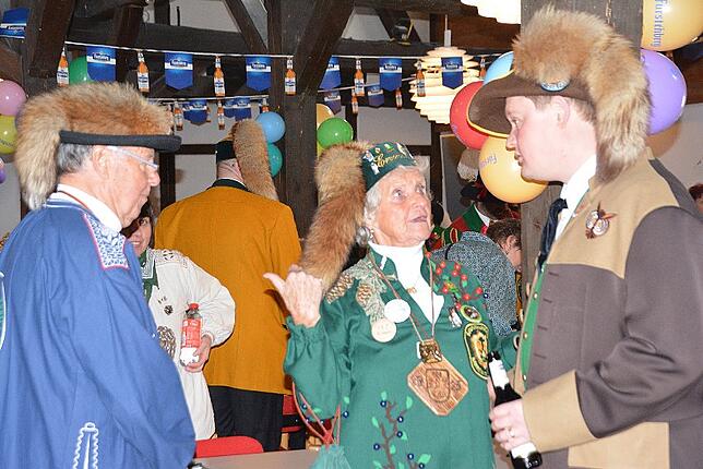 Bild 31: Bilder vom Narrentreffen der Urviecher-Zunft: Narrenmesse und Zunftmeisterempfang