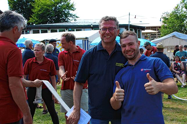 Bild 26: Spaß und Stimmung beim Walder Dorffest