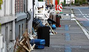 Da steht noch reichlich Sperrmüll vor den Radolfzeller Haustüren: Viele nachträglich abgelegte Dinge wird die Stadt nicht mehr kostenlos ...