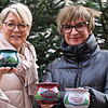 Sie freuen sich auf den Waldshuter Weihnachtsmarkt 2023: Petra Weber und Sylvia De Paola vom Waldshuter Werbe- und Förderungskreis.