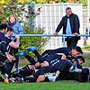 Fans und Spieler des SC Konstanz-Wollmatingen feiern den Aufstieg in die Landesliga. In der kommenden Saison bekommen sie zahlreiche ...