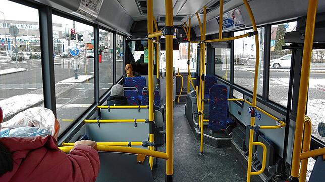 Lust auf kostenloses Mitfahren am Samstag? In diesem Bus von Schwenningen nach Villingen sind auf alle Fälle noch viele Plätze frei.