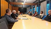Vorsitzender Hans-Joachim Schleusener begrüßt die bei der Versammlung anwesenden Mitglieder. Foto: Dominik Zahorka