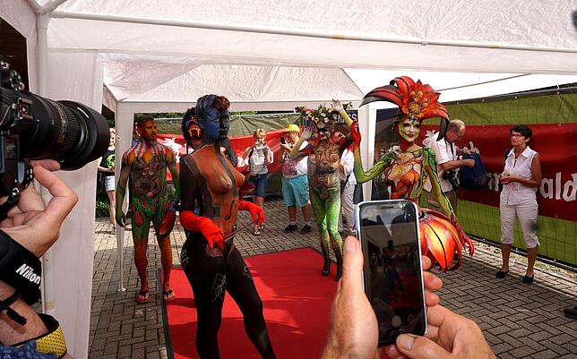 Bild 16: Bilder vom 7. Bodypainting Festival in Titisee