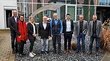 Die Macher der Impulsnachmittage (von links): Singen-aktiv-Vorsitzender Wilfried Trah, Geschäftsführerin Claudia Kessler-Franzen, ...