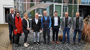 Die Macher der Impulsnachmittage (von links): Singen-aktiv-Vorsitzender Wilfried Trah, Geschäftsführerin Claudia Kessler-Franzen, ...