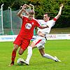 Felix Heuel (rechts) wird zukünftig in der Verbandsliga gegen den Ball treten. Der Kapitän des SC Gottmadingen-Bietingen schließt sich ...