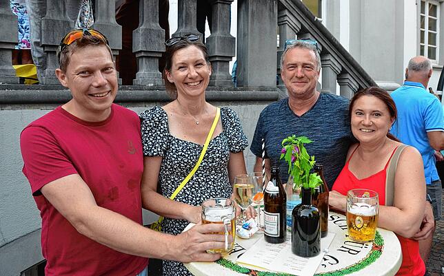 Bild 6: Five Senses sorgen für Unterhaltung auf dem Markdorfer Schlossplatz – hier gibt's die Bilder!