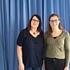 Diese beiden unterstützen künftig den Vorstand des MV Blumegg: Jugendleiterin Nina Maurer (links) und Schriftführerin Linda Baumann.