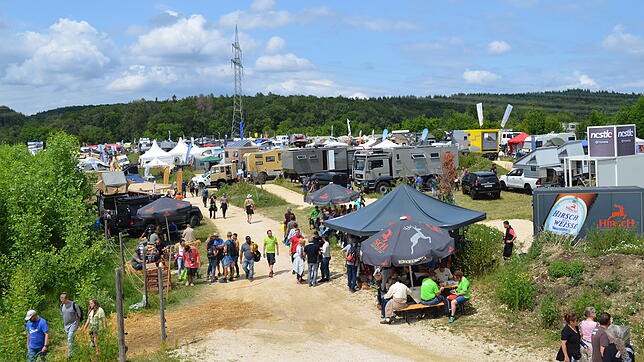 Auf dem Messegelände gab es viel zu entdecken, die Campingflächen waren ausgebucht und auch das Interesse am Rahmenprogramm der Offroad- ...