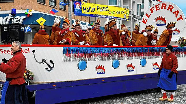 Bild 10: Großer Häfler Narrensprung in der Innenstadt &ndash; Teil 3
