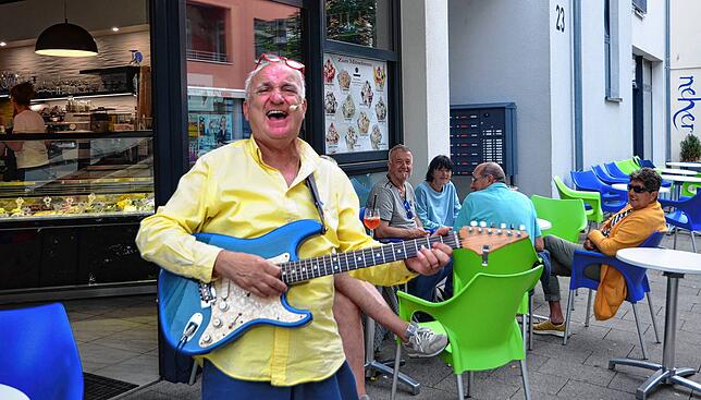 Bild 1: So schön war es bei der Italienischen Woche in der Markdorfer Innenstadt
