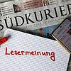 (Symbolbild) Hier finden Sie die Leserbriefe, die die Konstanzer Lokalredaktion zum Pro und Contra von den Autorinnen Claudia Wagner und ...