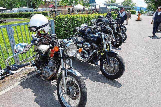 Bild 12: Diese Motorradfahrer sorgen am Bodensee für Staunen - so schick!