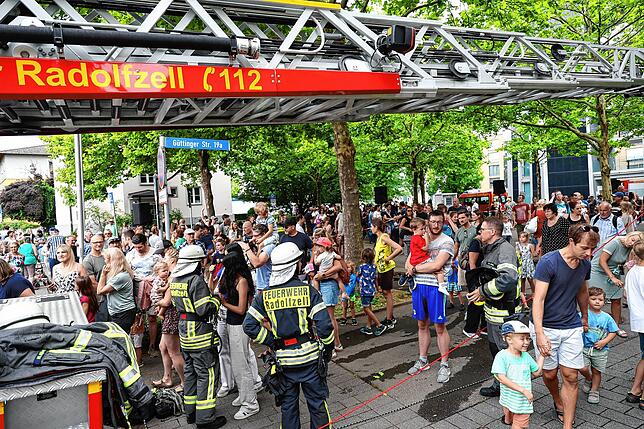Bild 7: Bilder der Schauübung von Radolfzeller Hilfsorganisationen
