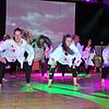 Michael Jacksons Thriller-Tanzgruppe eröffnete den zweiten Musical-Teil.