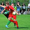 Torschützen unter sich: Marco Romano (hinten) brachte den SV Herten in Führung, Marvin Kalt glich später aus. Am Ende aber siegten die ...