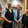 Im Stadtmuseum (von links): Jörg Schlenker (Vortragender), Andreas Baumer (Geschäftsführer der Heinrich-Böll-Stiftung Baden-Württemberg) ...
