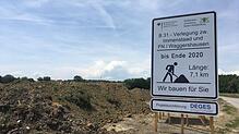 Bild : Wie sieht es eigentlich auf der B31-Baustelle aus? Ein Zwischenstand in Bildern