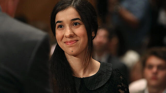 Friedensnobelpreisträgerin Nadia Murad.