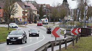 Rißtorf-Kreisel auf der B313