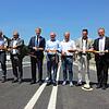 Verkehrsfreigabe für den neuen Abschnitt der B 31 zwischen Überlingen Ost und West, von links: Landrat Lothar Wölfle, ...