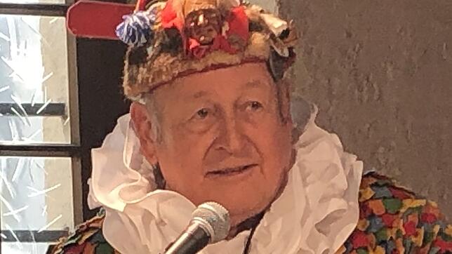 Ordensträger: René Leuenberger Senior aus Laufenburg/Schweiz ist Träger des Heringsordens 2020 der Narro-Zunft Waldshut.