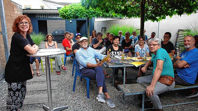 Die Vorbereitungen für das große Kunst-und Kultur-Spektakel &bdquo;Ortszeit 7:79&ldquo; vom 29. September bis 3. Oktober in Böhringen ...