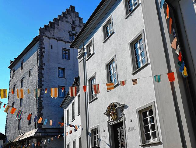 Ein Bauwerk mit Idenifikationskraft: das Markdorfer Bischofschloss.