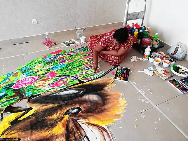 Bild 26: Das sind die Bilder des ersten Blumberger Online Street-Art-Festivals