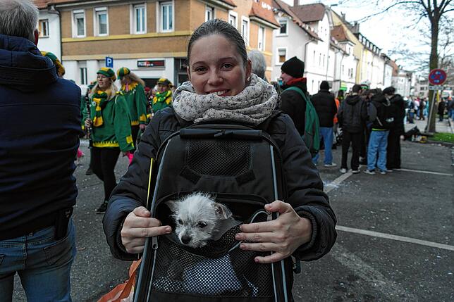 Bild 23: Bilder vom Narrensprung der Narrenzunft Seegockel in Friedrichshafen (1/3)