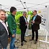 Informationen für die Festbesucher und auch für Minister Guido Wolf bei der Tafel zu einem möglichen Kramer-Museum in Gutmadingen. Von ...
